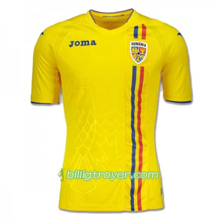 Billige Fotballdrakter Romania Hjemmedraktsett 2018 Kortermet